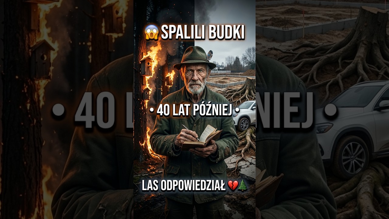 😱 Spalili BUDKI Starego Grzybiarza... 40 Lat Później LAS Im ODPOWIEDZIAŁ 💔🌲