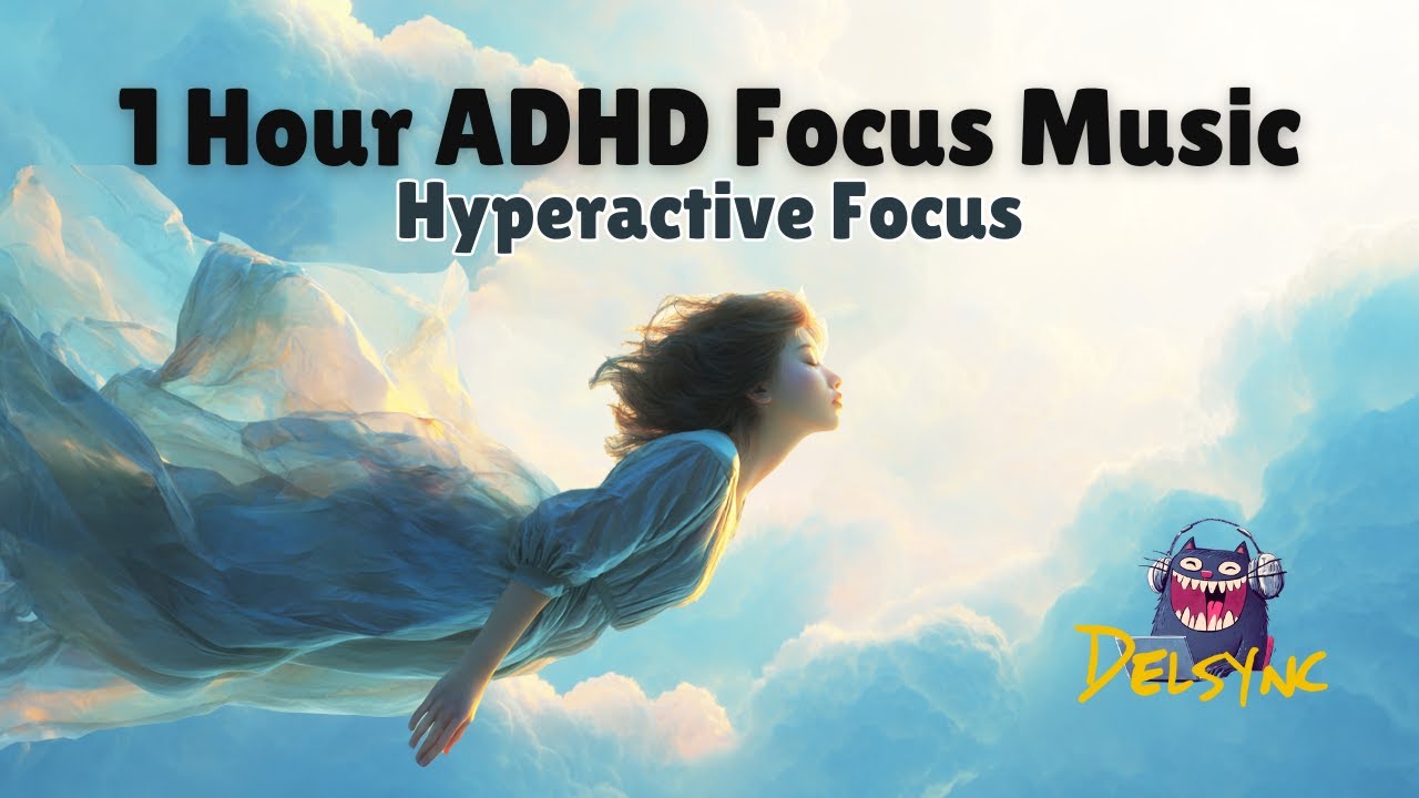 🔵 1 Hour ADHD Focus Music. Fast-Paced Study Music for Hyperactive Minds. Deep Concentration VOL. 002