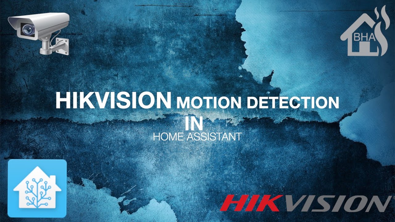 Обнаружение движения HIKVISION в Home Assistant