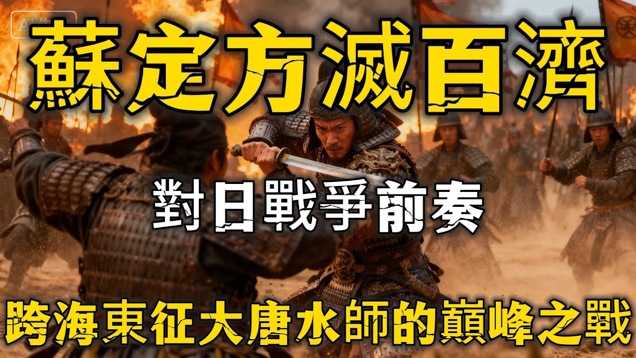 被忽略的中日首次大決戰前奏！看七十歲蘇定方如何跨海滅百濟#百濟之戰 #蘇定方 #大唐水師 #跨海作戰 #古代登陸戰 #朝鮮半島 #東亞歷史 #白江口 #古代海戰#中日首次大決戰前奏