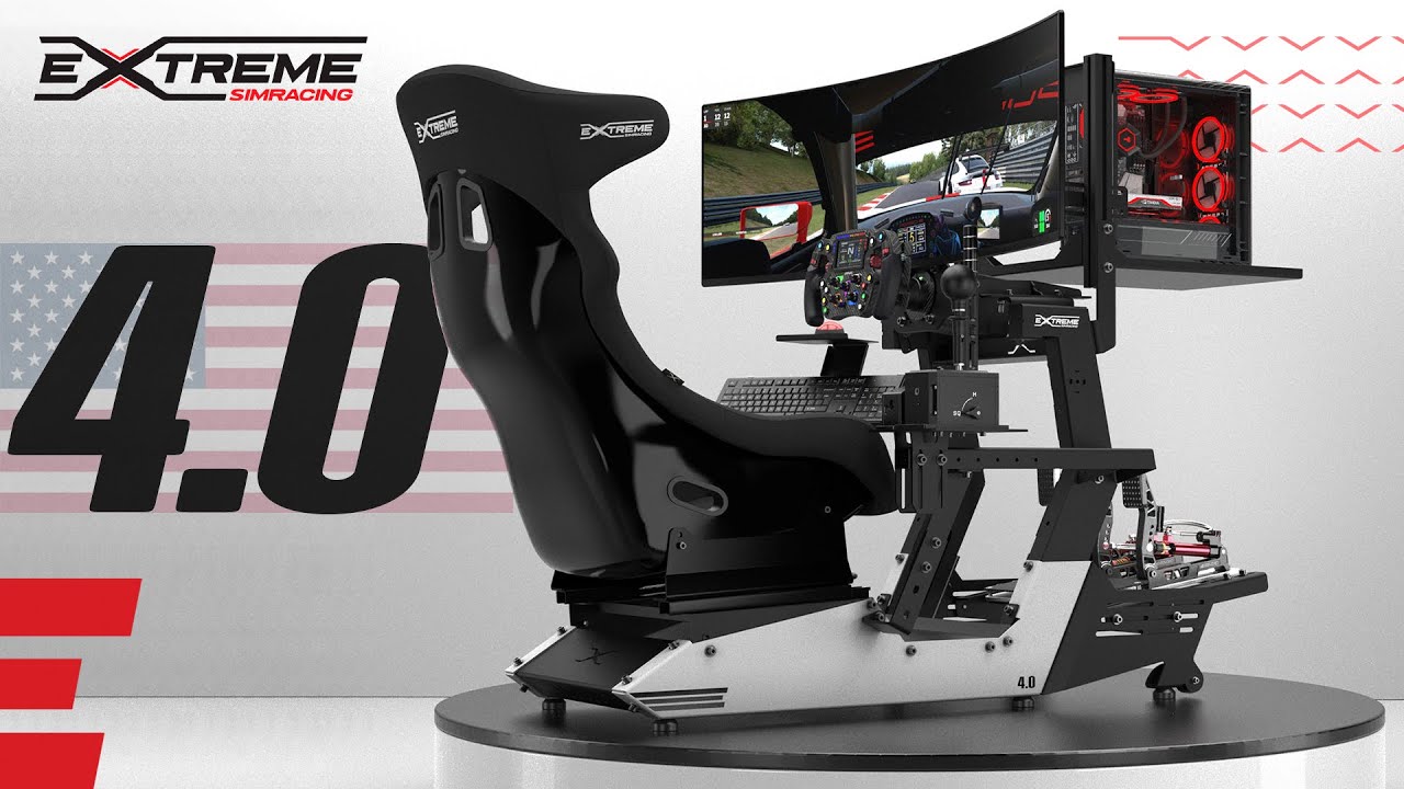 The Ultimate Racing Simulator? | Extreme Sim Racing Chassis 4.0 Unboxing & Setup!