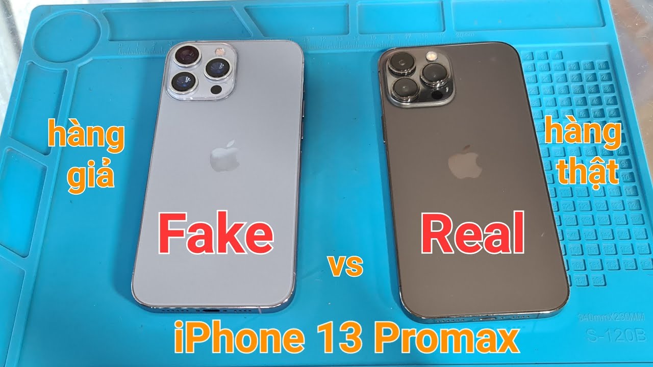 Phân Biệt iPhone 13 promax thật giả
