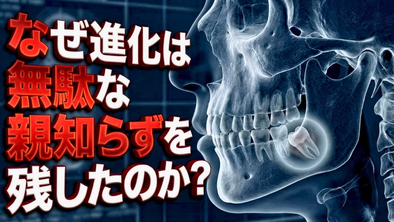 400万年前の進化の謎!? 親知らずの起源と人類の顎の変化を化石記録で紐解く
