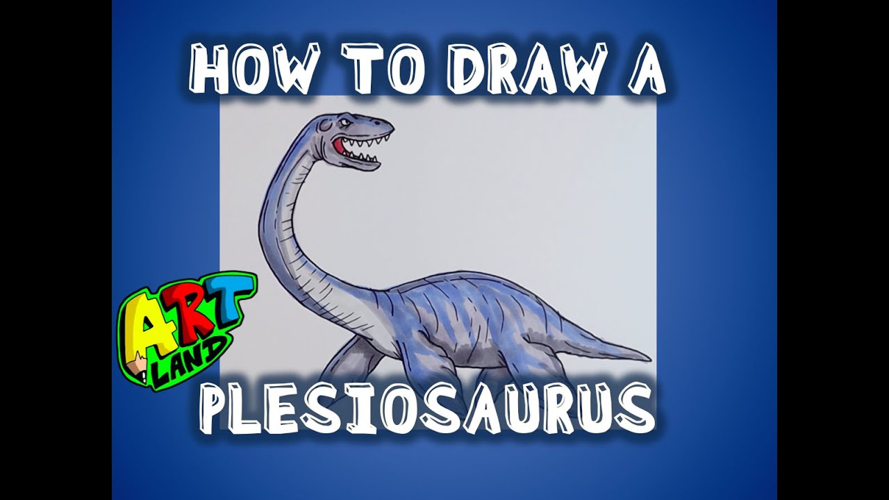 How to Draw a PLESIOSAURUS