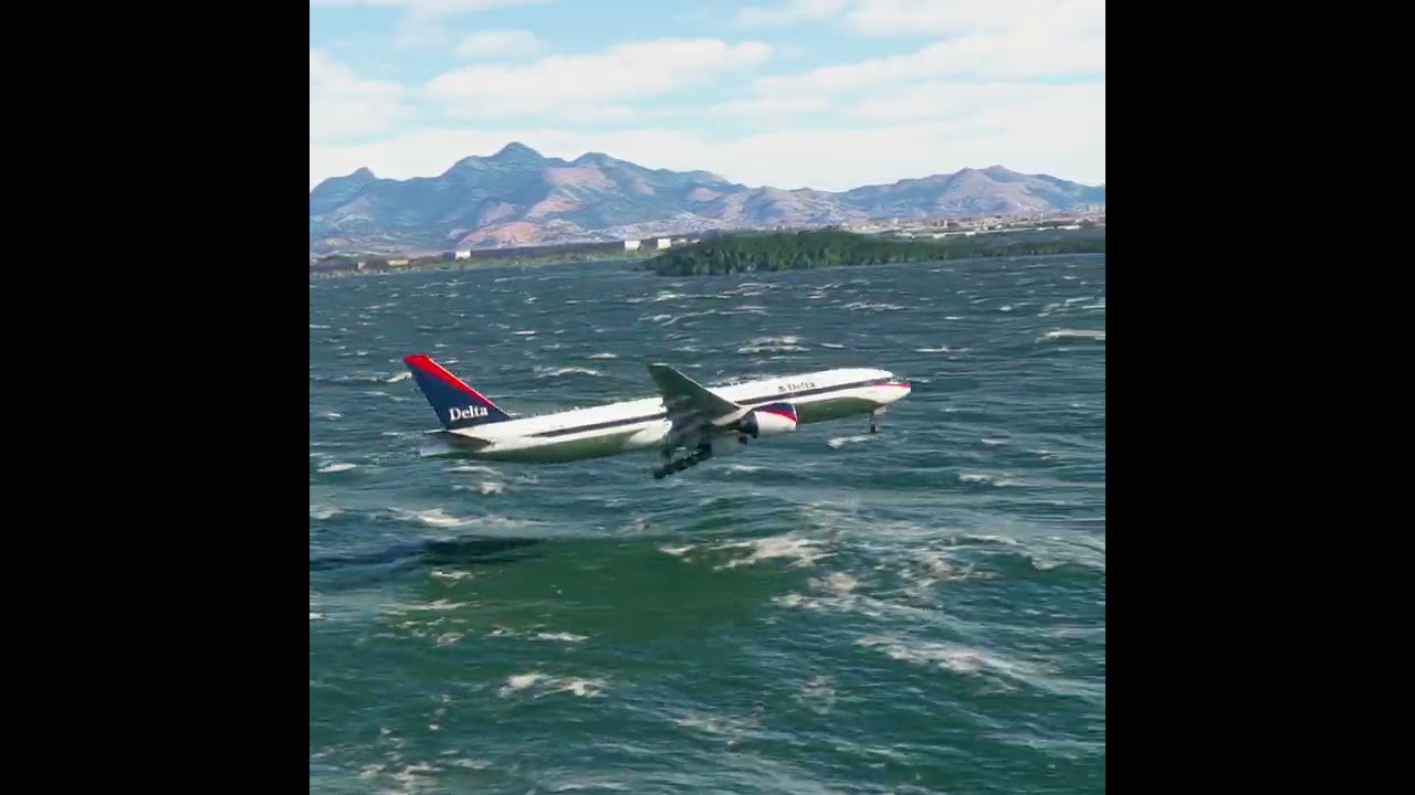 Airplane Emergency Landing at Airport Eps 577
