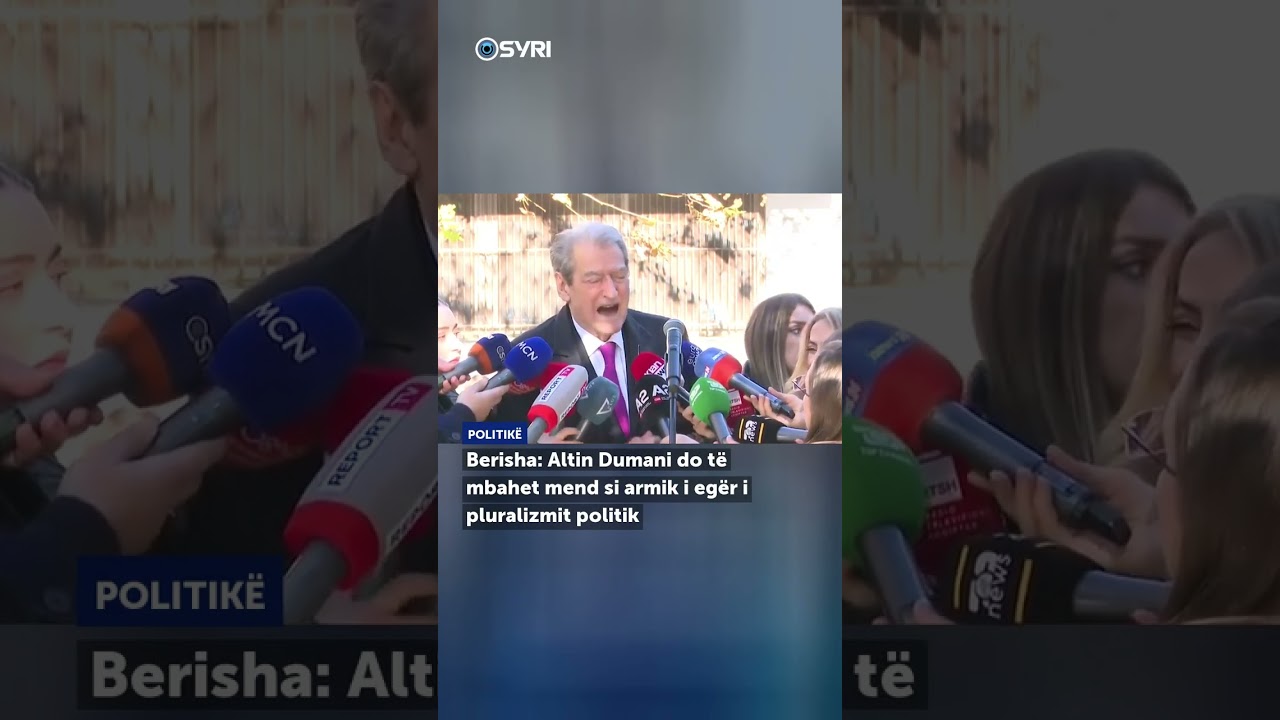 Berisha: Altin Dumani do të mbahet mend si armik i egër i pluralizmit politik