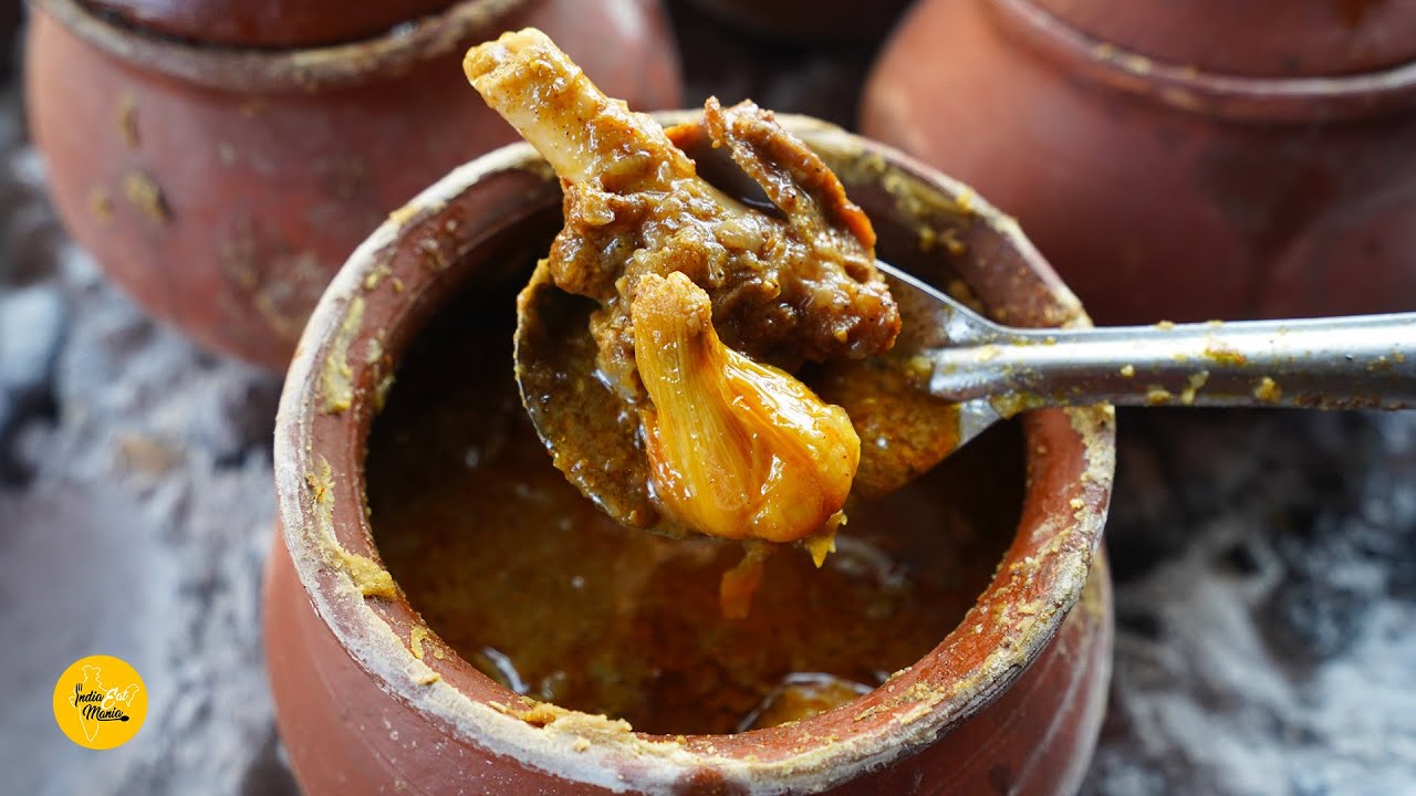 Varanasi Famous Champaran Handi Mutton Rs 900/- Per Kg l Varanasi Street Food