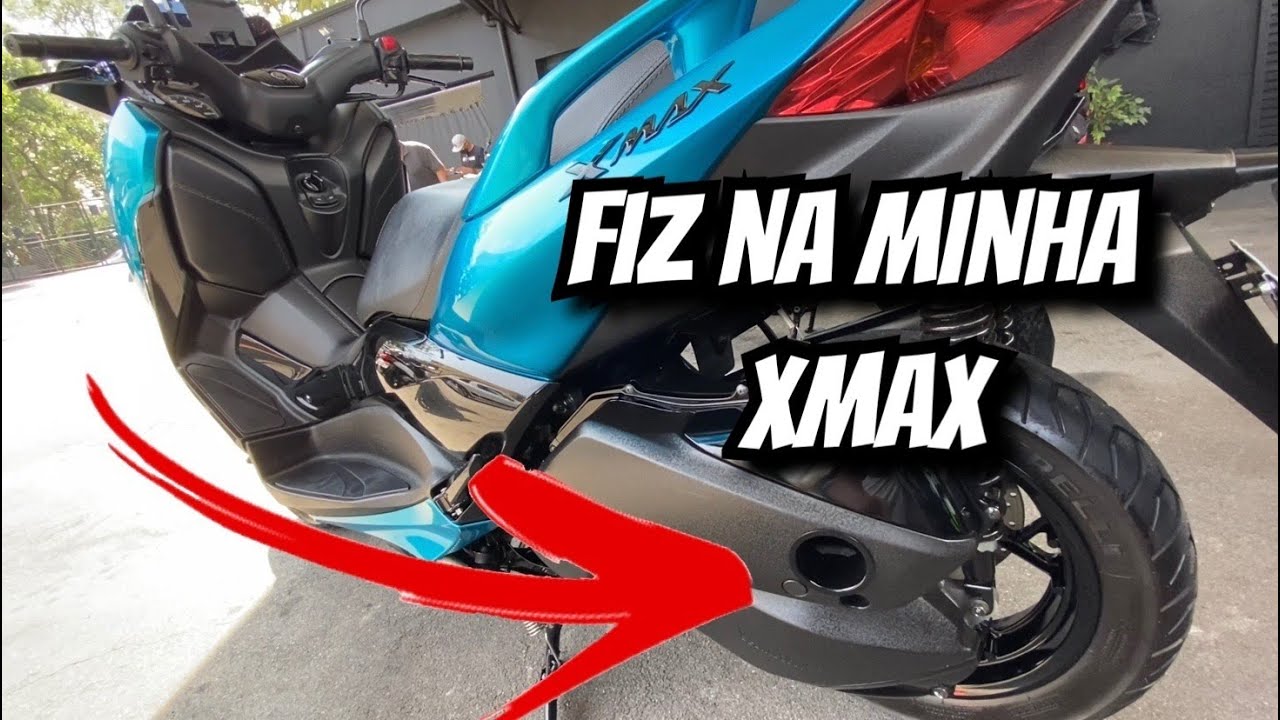 COLOQUEI SOM ESPORTIVO NA XMAX É FICOU TOPEN