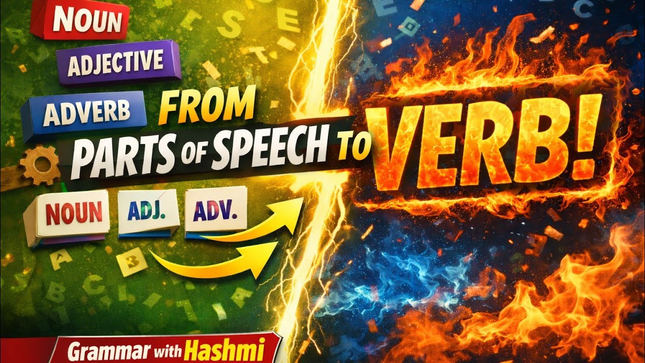 Grammar With Hashmi is live,,tranformation