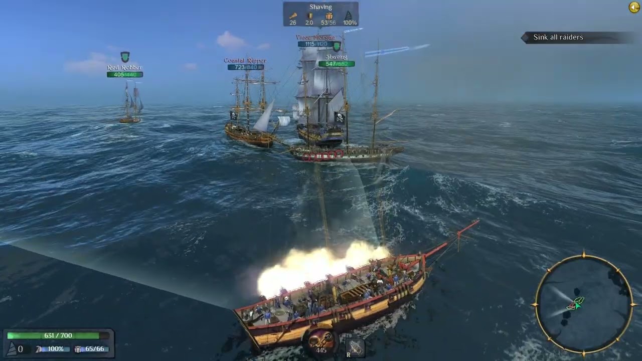 At least better than Darkest Days... World of Sea Battle