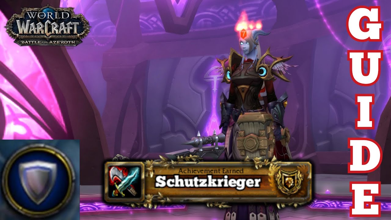 World of Warcraft Klassenguides 8.3 Schutz Krieger