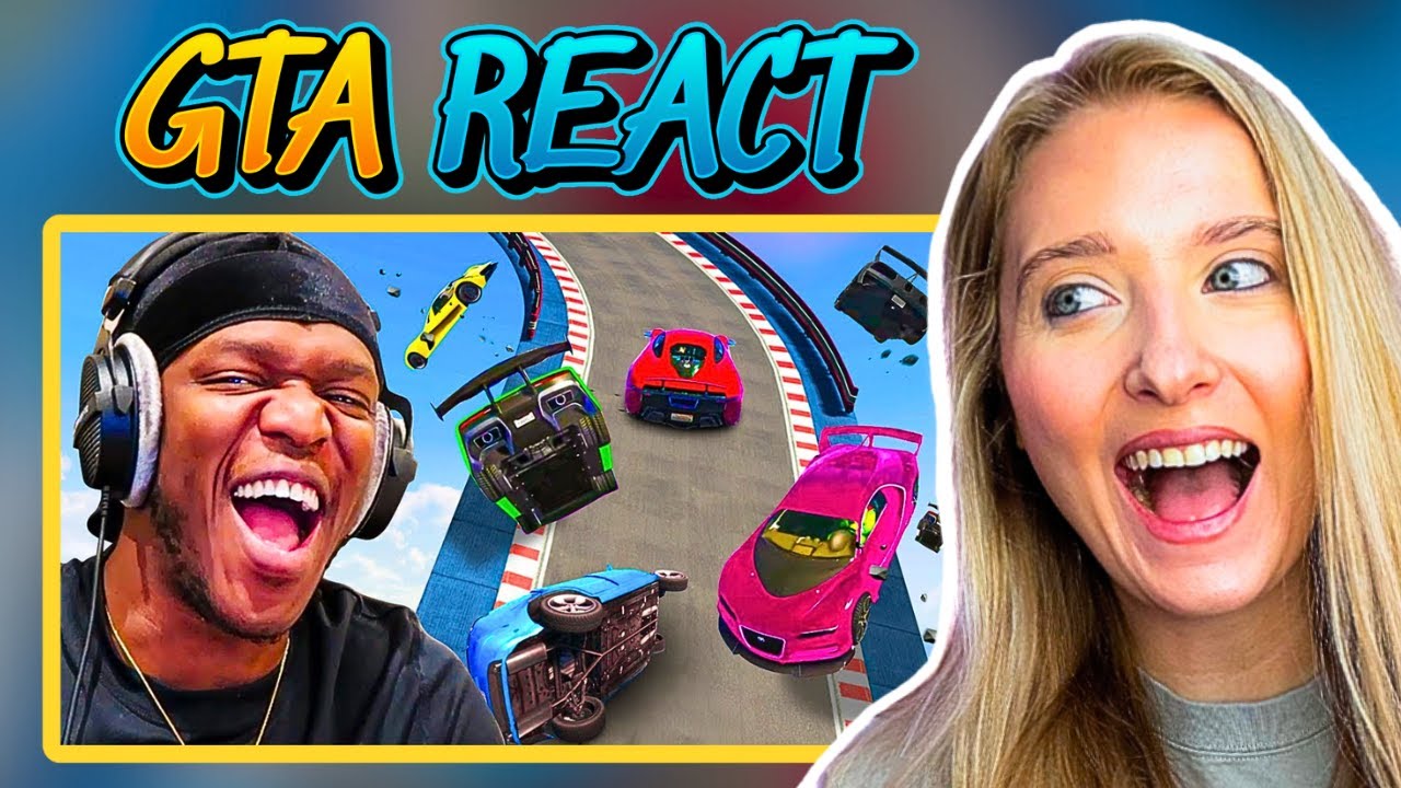 Reaction to SIDEMEN GTA MADNESS IS BACK