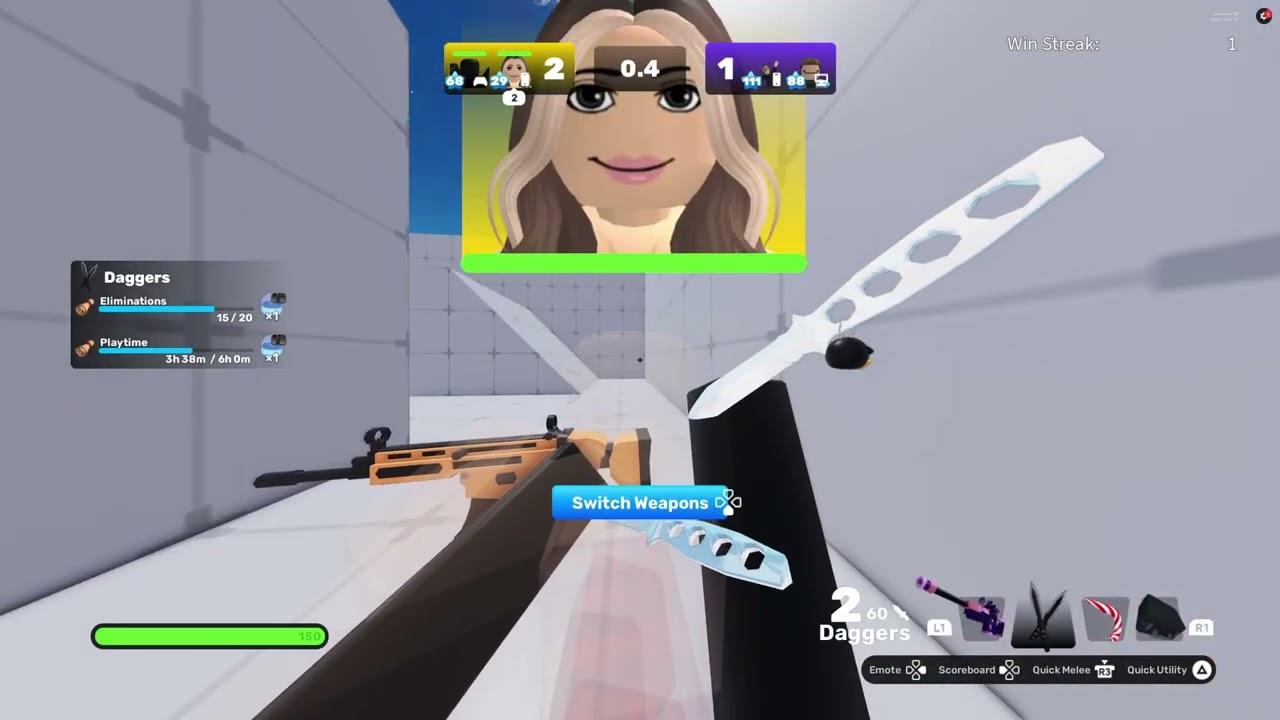 Rivals with my gf