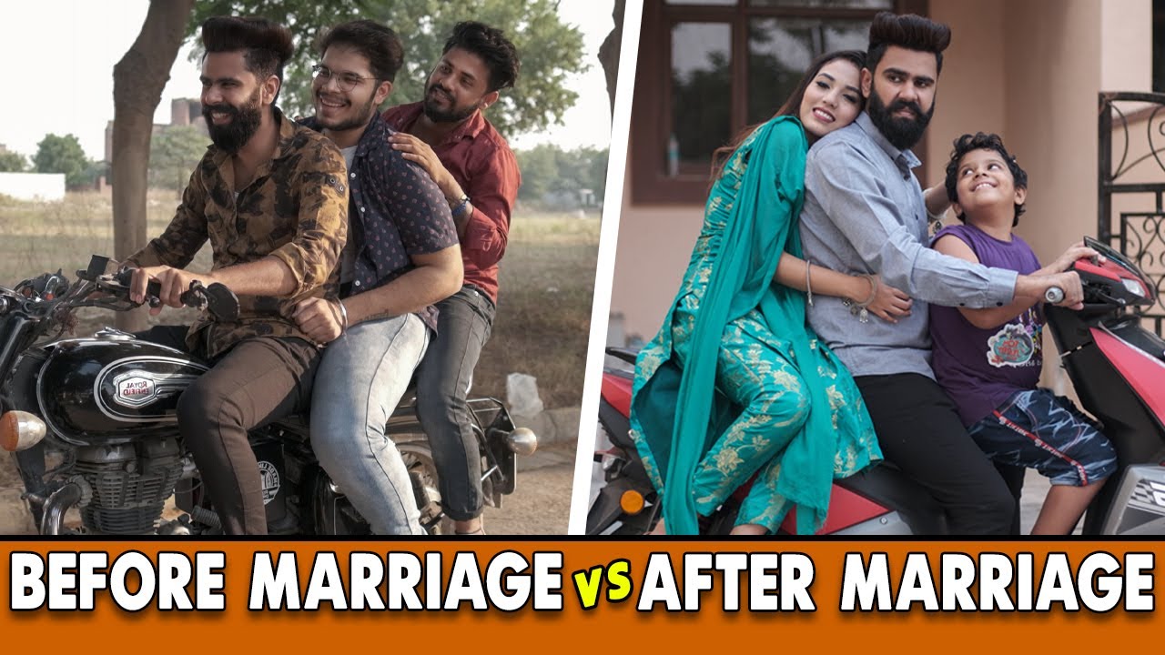 BOYS BEFORE MARRIAGE Vs AFTER MARRIAGE | DHEERAJ DIXIT