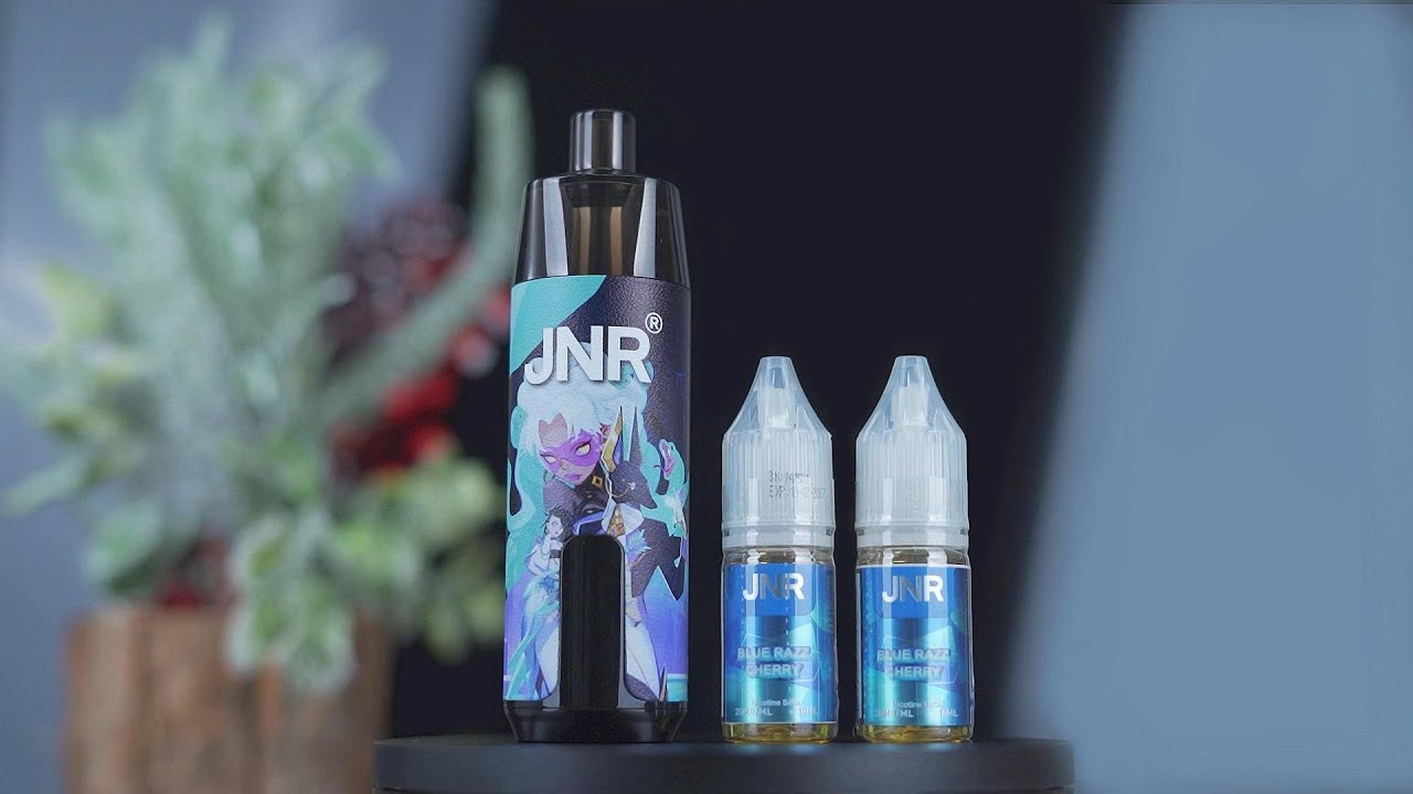 JNR Shisha Plus 28K Official Showcase | Luxury Leather & Refillable Replaceable Pod Vape ✨
