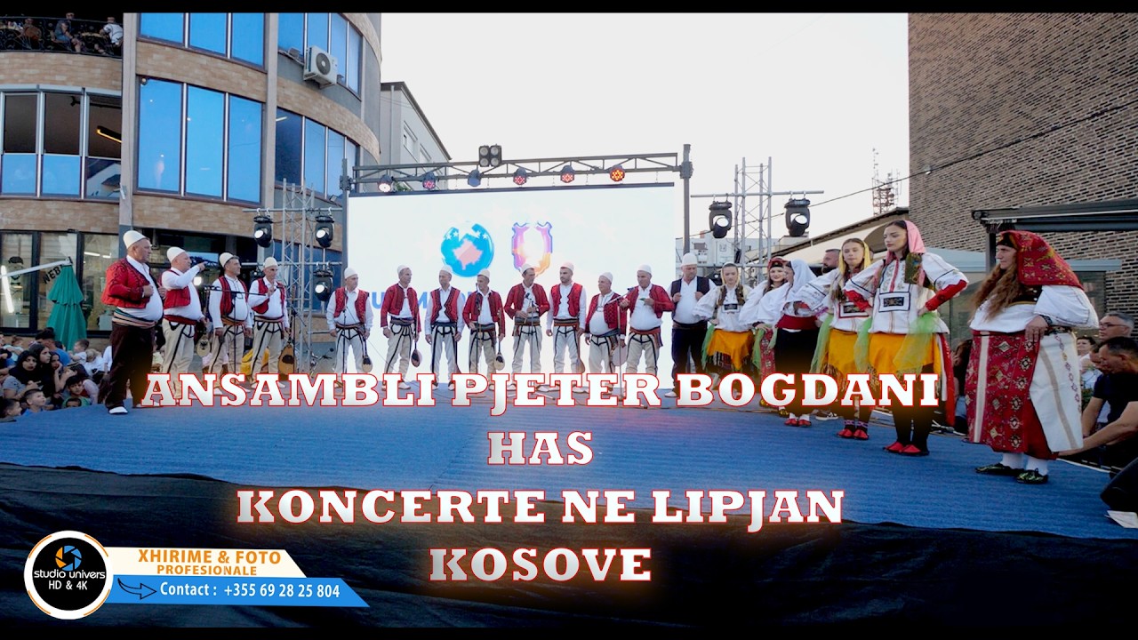 ANSAMBLI PJETER  BOGDANI  HAS  KONCERTE  NE  LIPJAN   KOSOVE