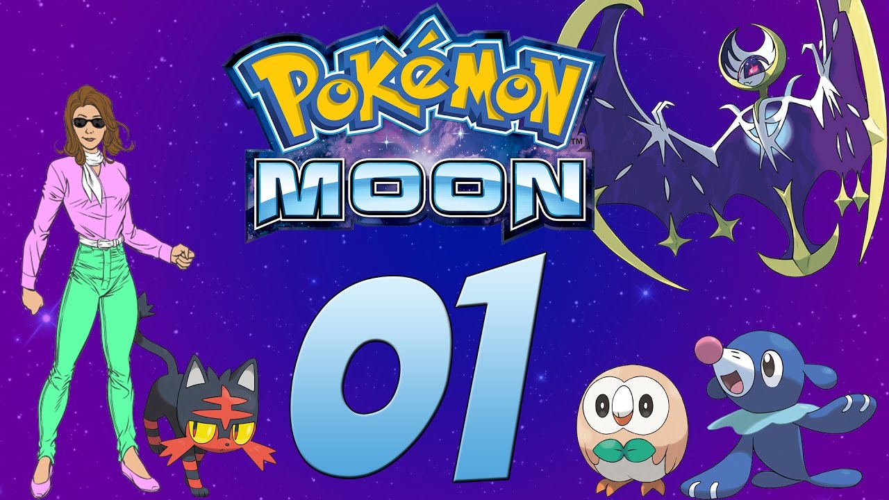 Pokémon Moon Let's Play! Ep 1: So it begins!