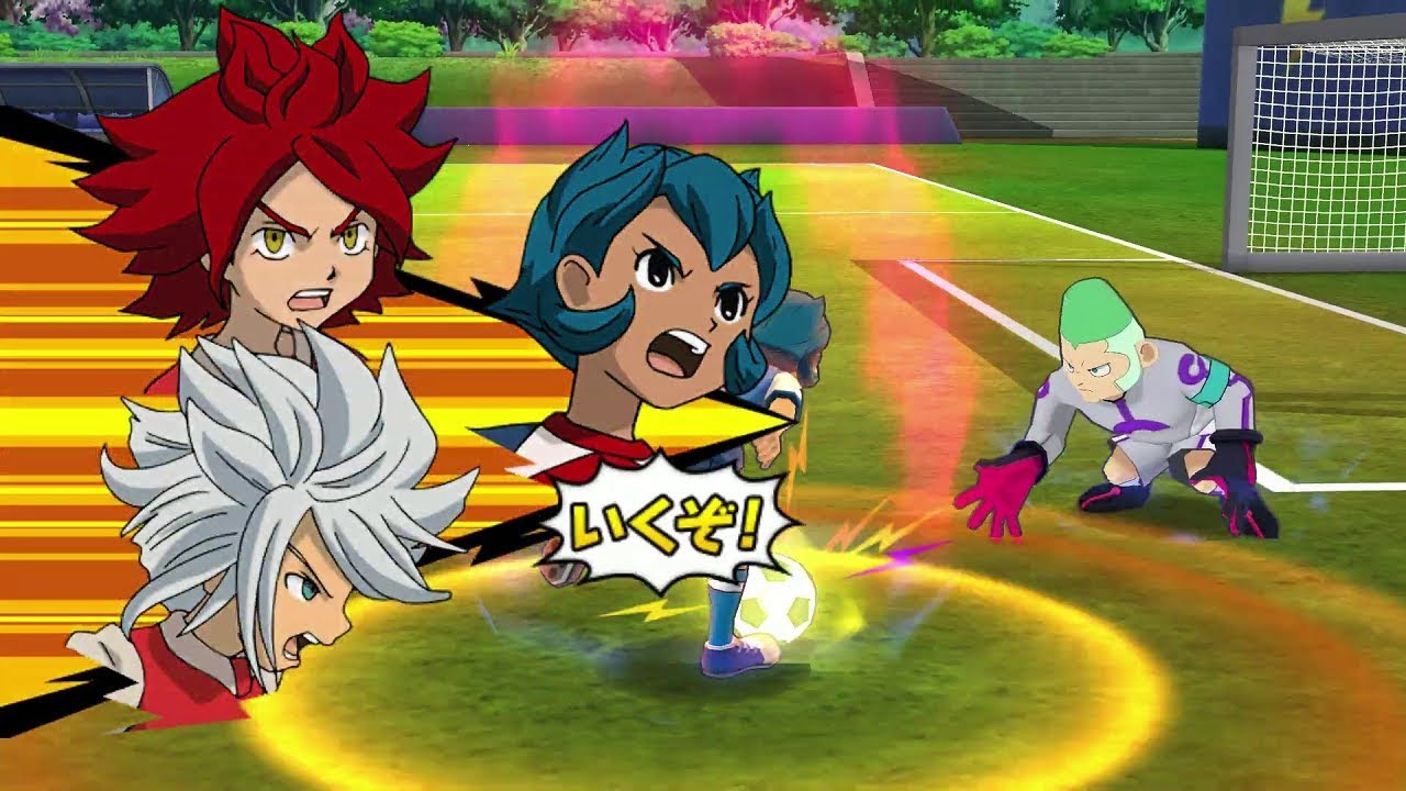 Inazuma Eleven Go Strikers 2013 Custom Team 4.5 Vs Custom Team 4.5 Wii 1080p (Dolphin/Gameplay)