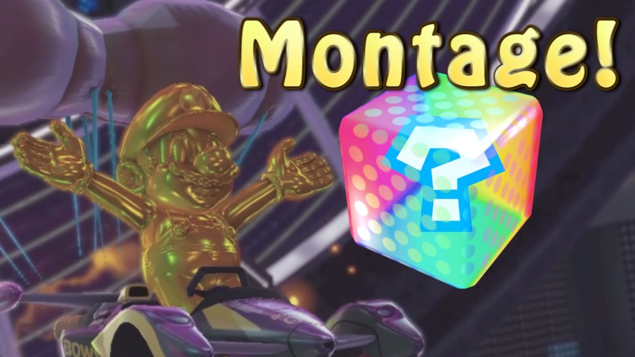 Mario Kart 8 Online Item Funny Moments Montage 2