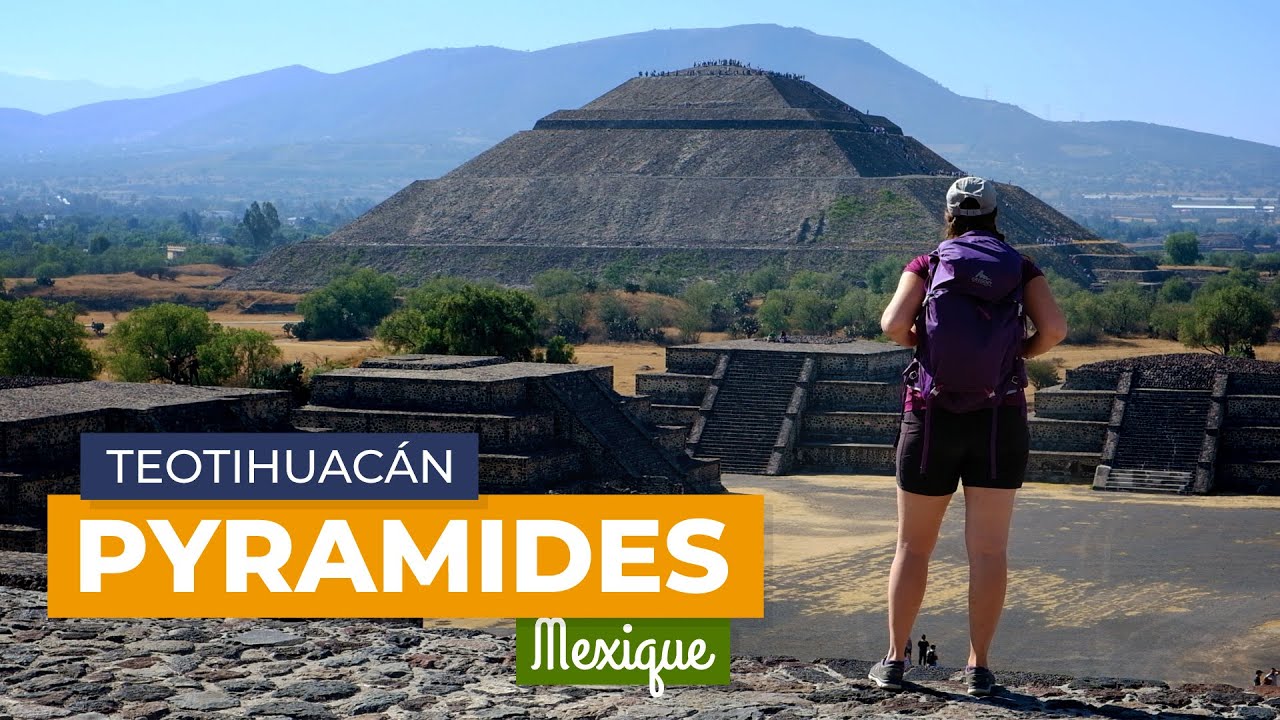On visite les pyramides de Teotihuacán 🤩 !