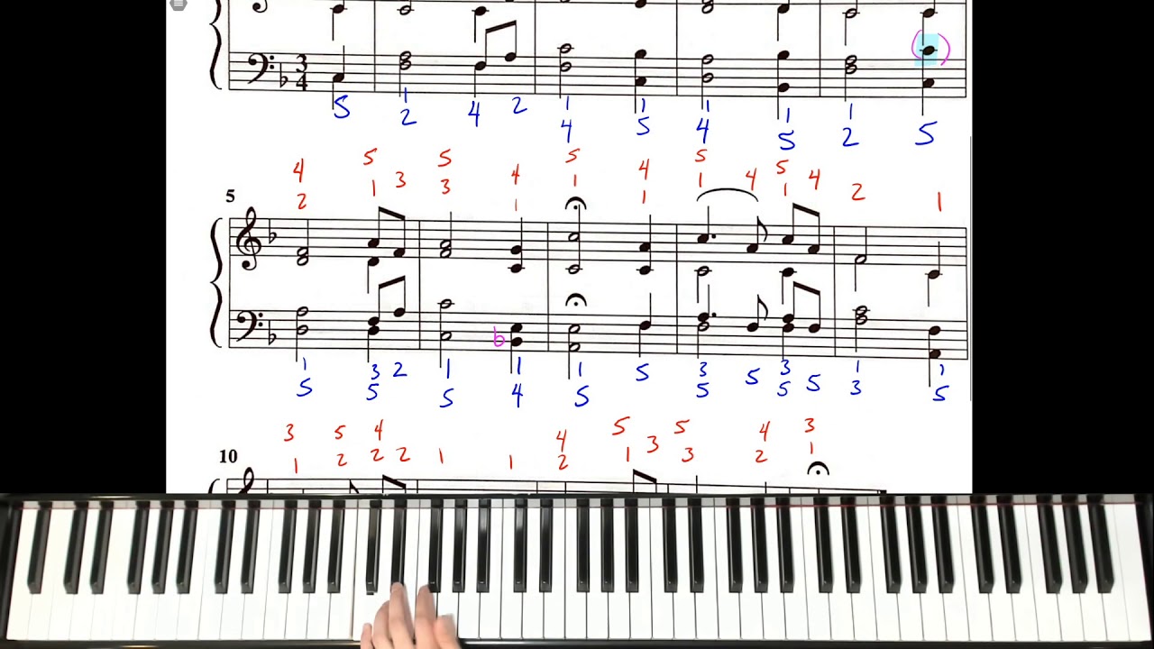 Hymn 32 Virginia Harmony LH Play Along Demo