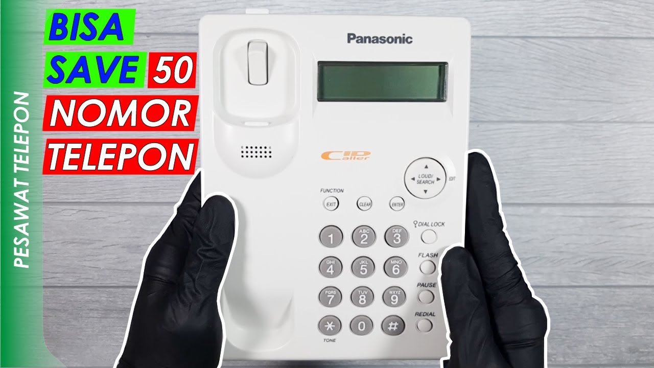 Pesawat Telepon Panasonic KX-TSC11MX Unboxing