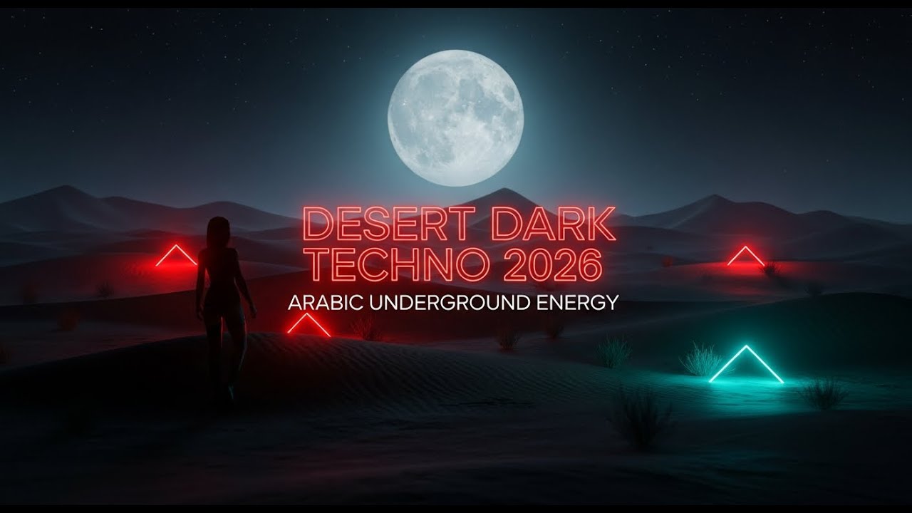 Desert Dark Techno 2026 🔥 Arabic Underground Energy | Night Drive Mix