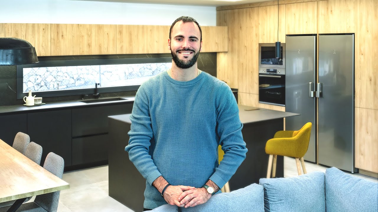 REFORMA INTEGRAL de COCINA ✅✨ Negro y Madera INCREÍBLE!!!