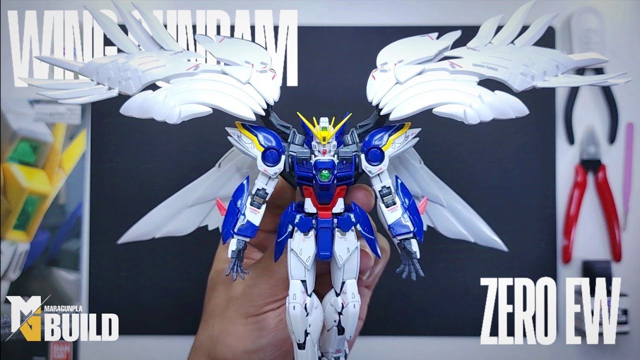 RG 1/144 WING GUNDAM ZERO EW | SPEED BUILD ASMR | BANDAI
