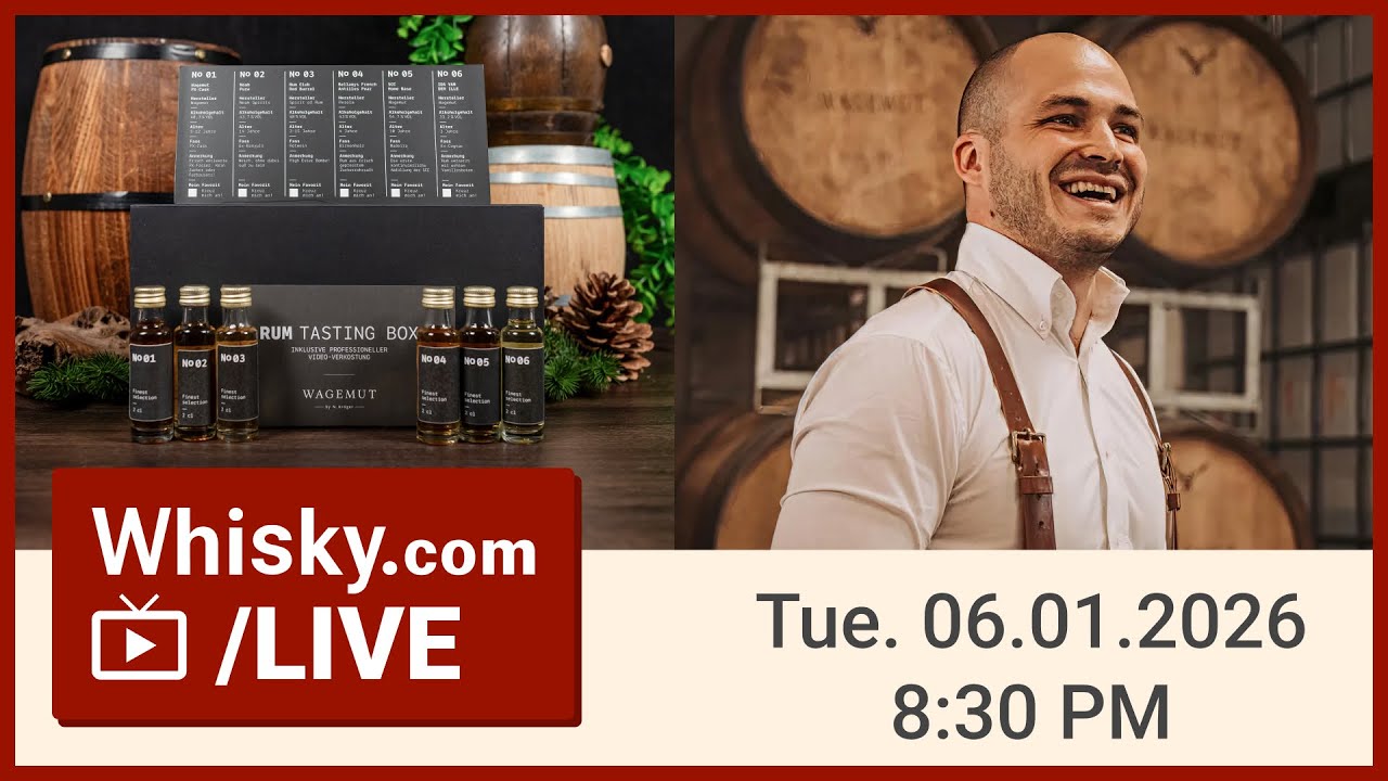 Wagemut Rum Live Tasting