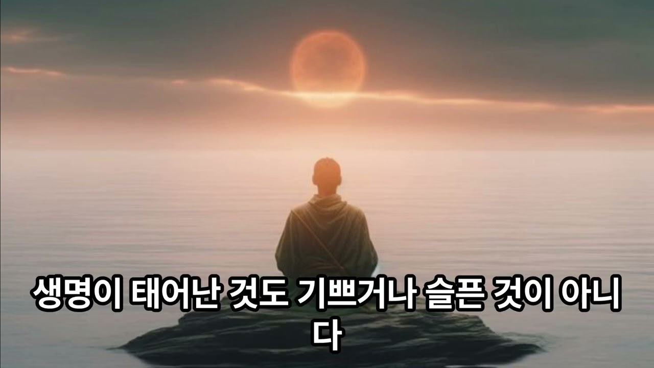 법구경 [삶은 곧 찰나임을 깨달아라]