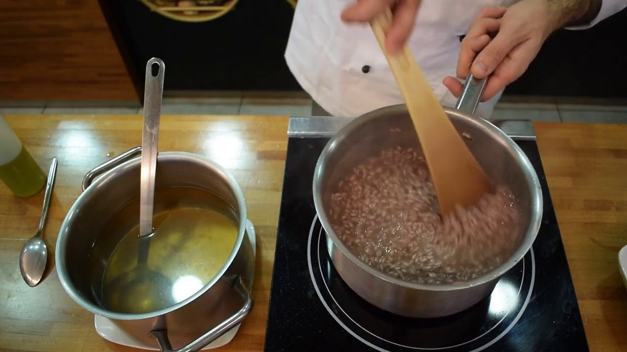 Ricetta Risotto all'Amarone e Monte Veronese   In cucina con Hospes