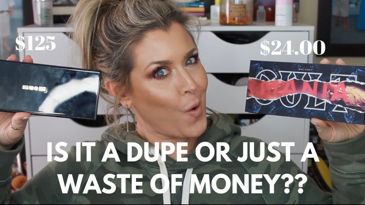 IS IT A DUPE OR JUST A WASTE OF MONEY | Bad Habit Cult Mania vs Pat McGrath Bronze Seduction