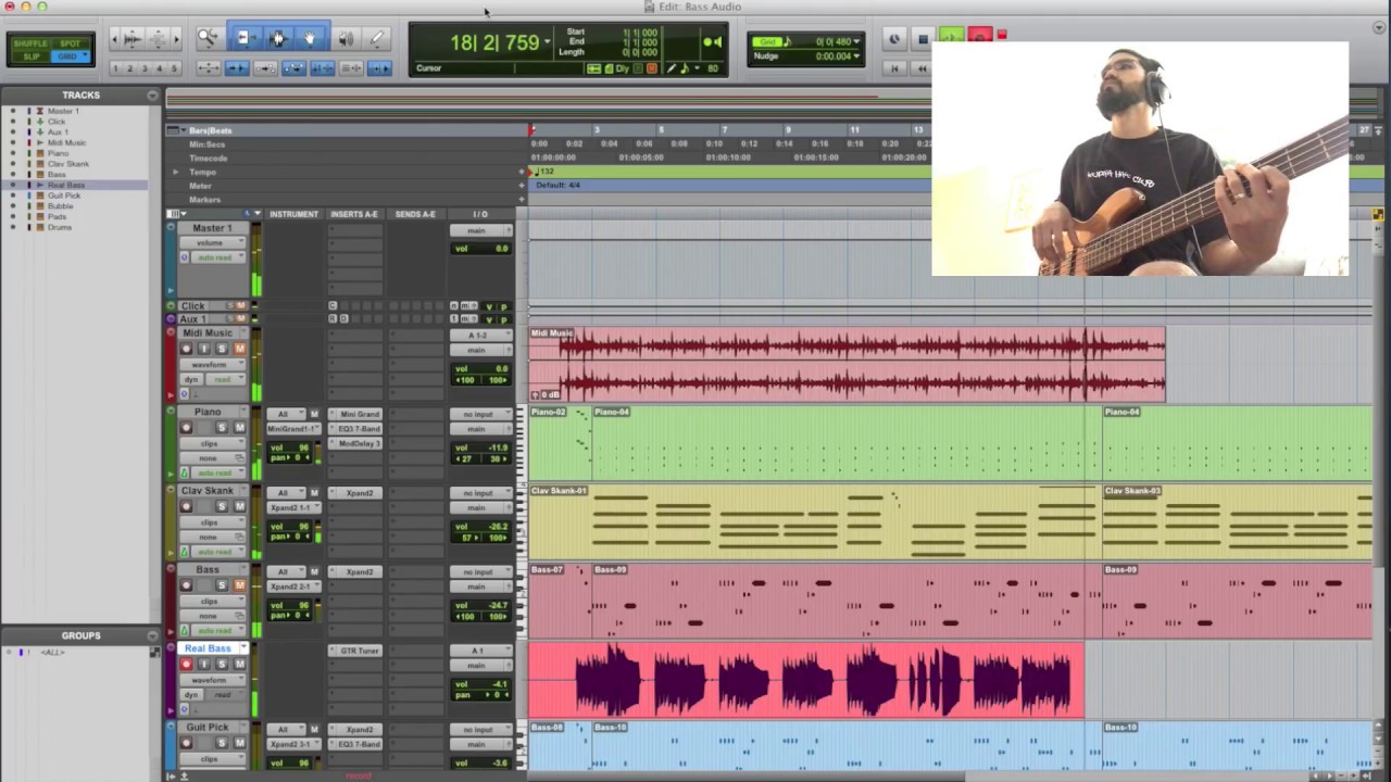 Recording REGGAE BASS. Top TIPS & TECHNIQUES for a round reggae tone.
