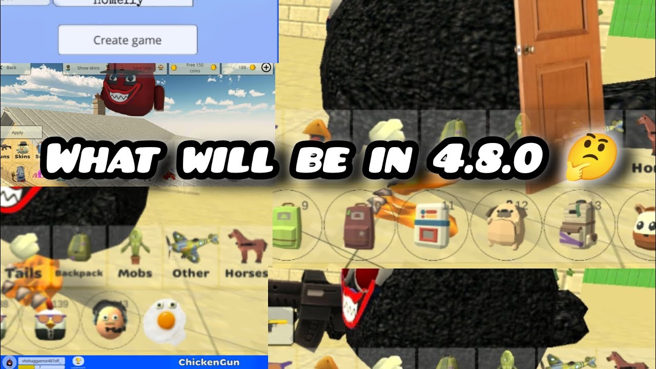 WHAT WILL BE IN 4.8.0 🤔 | CHICKEN GUN