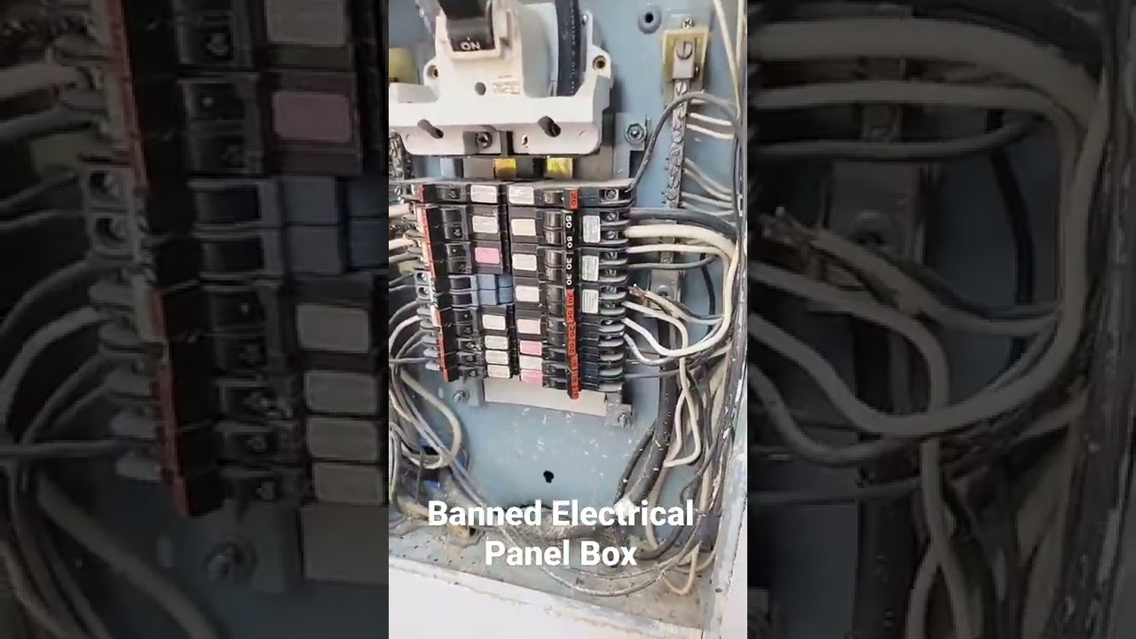 Federal Pacific Electrical Panel Hazzard issues. #thataintright #homeinspections #fyp #viral