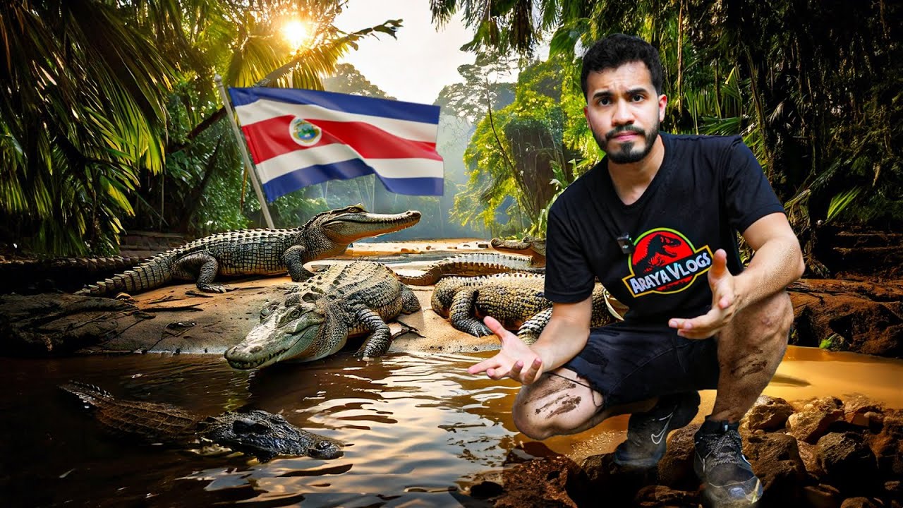 ¿Hay una PLAGA de COCODRILOS en COSTA RICA?😱🐊
