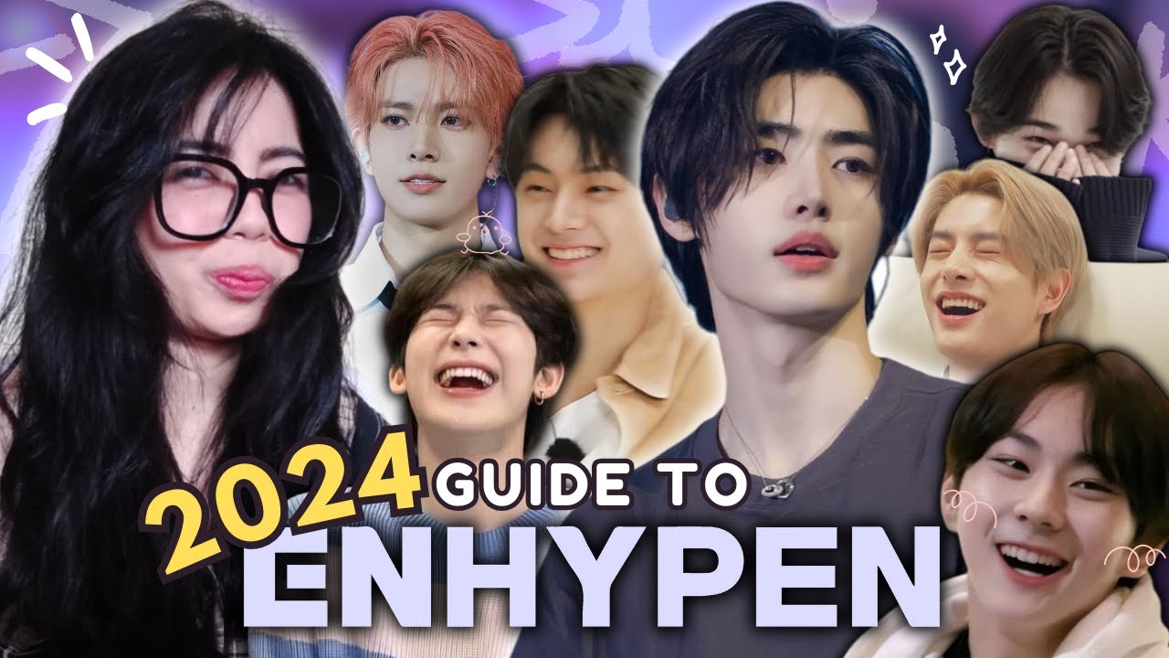 The ENHYPEN 2024 guide reaction is finally here! aka me having a sunghoon tunnel vision