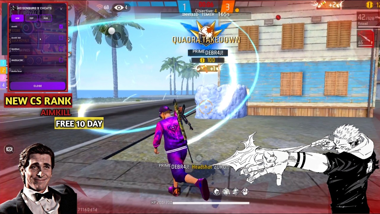 NEW PC PANEL UPDATED OB52💻 PANEL FOR FREE AIM KILL FREE FIRE 🎯 TELEPORT| HIGH JUMP | #freefire