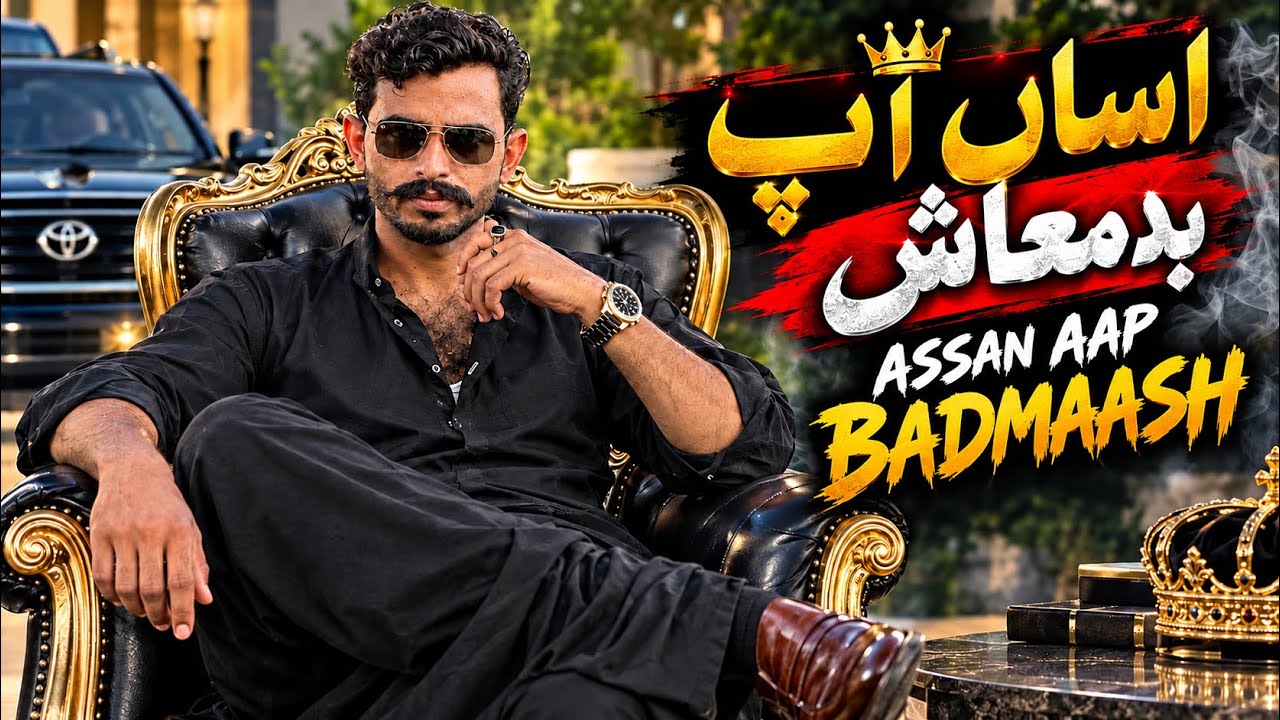 Asan Aap Badmash | Atif Khan Sangi | New Saraiki Song 2026 | Official Video
