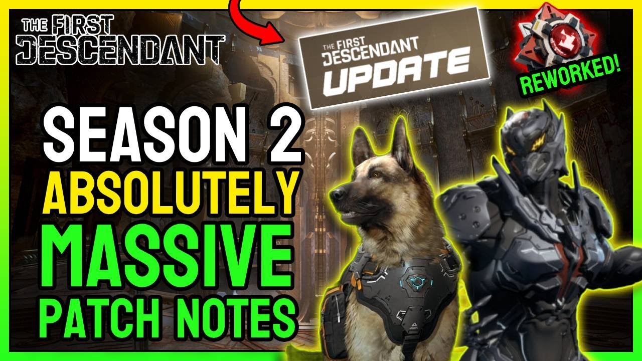 MASSIVE SEASON 2 CHANGES (Changes EVERYTHING About Farming) Patch 1.2.0 Notes | The First Descendant