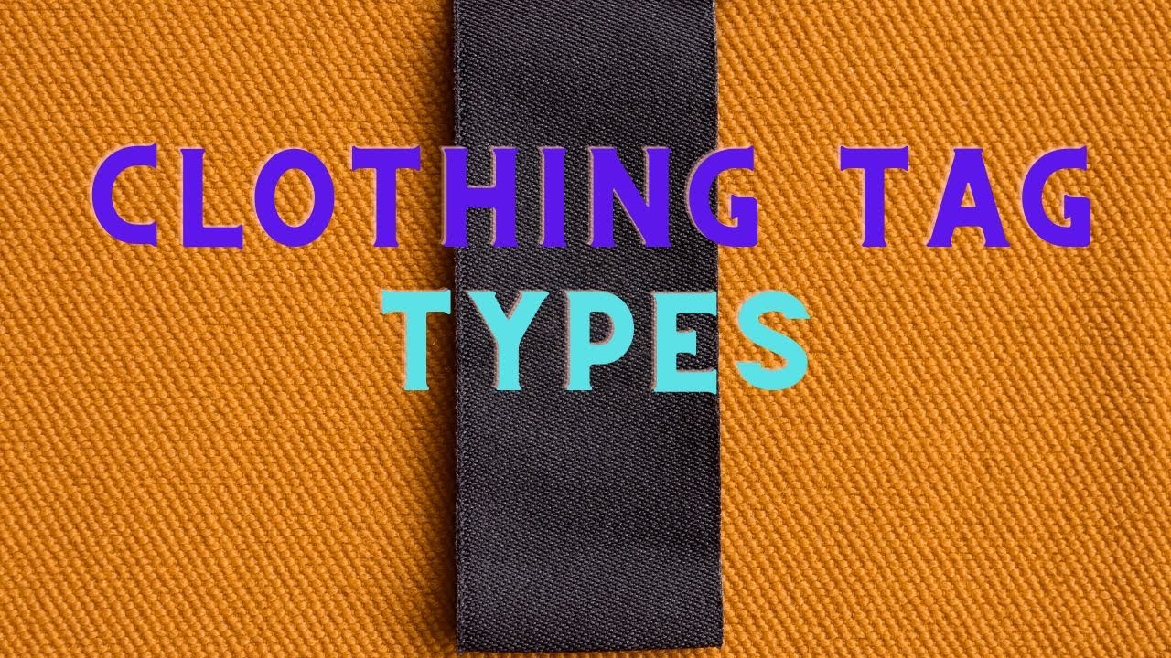 Different Types Of Clothing Labels