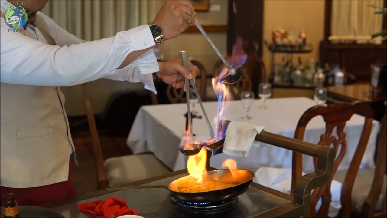 HOW TO FLAMBE MANGO JUBILEE at Ilustrado | WHERE TO EAT IN MANILA