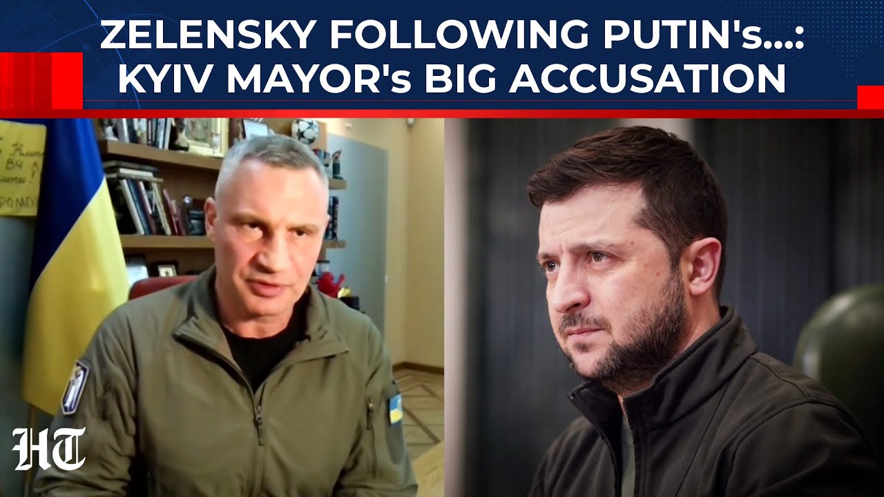 Zelensky Following Putin's…: Kyiv Mayor's Big Accusation, Exposes Ukraine Govt's Internal Sabotage?