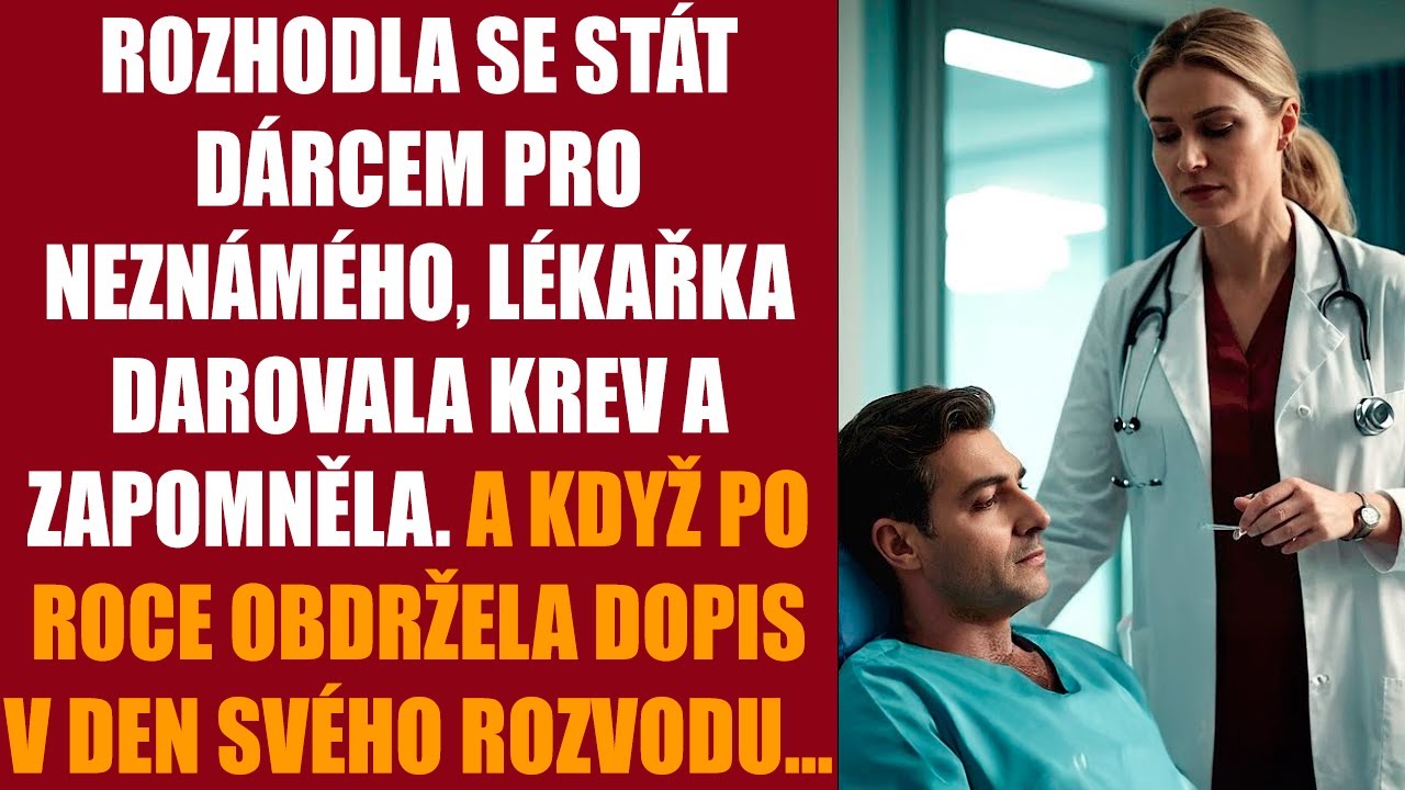 Rozhodla se stát dárcem pro neznámého, lékařka darovala krev a zapomněla. A když po roce obdržela...