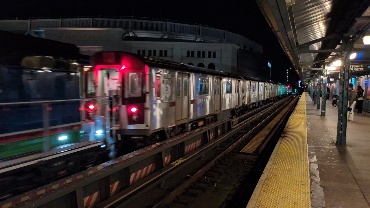 NYC Subway: R142A 7791-7795 Tow Transfer to Jerome Yard