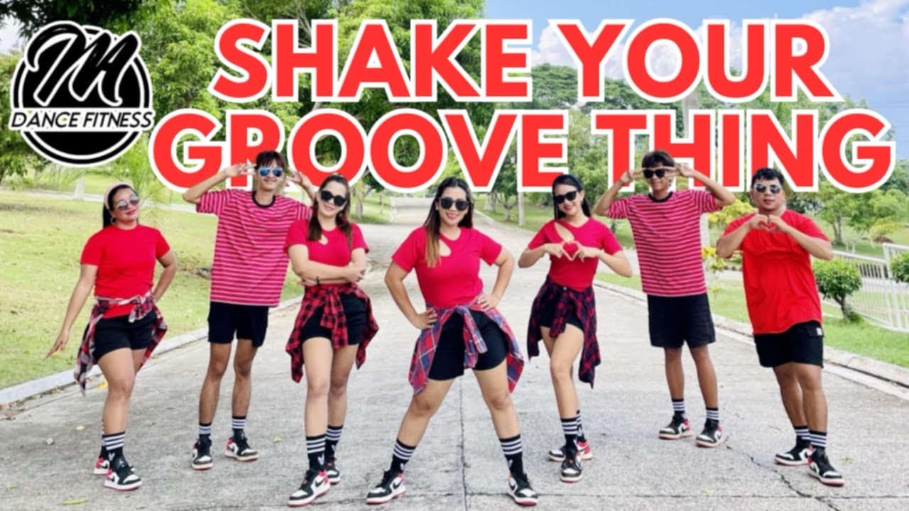 SHAKE YOUR GROOVE THING | DJ MK REMIX | RETRO DANCE FITNESS