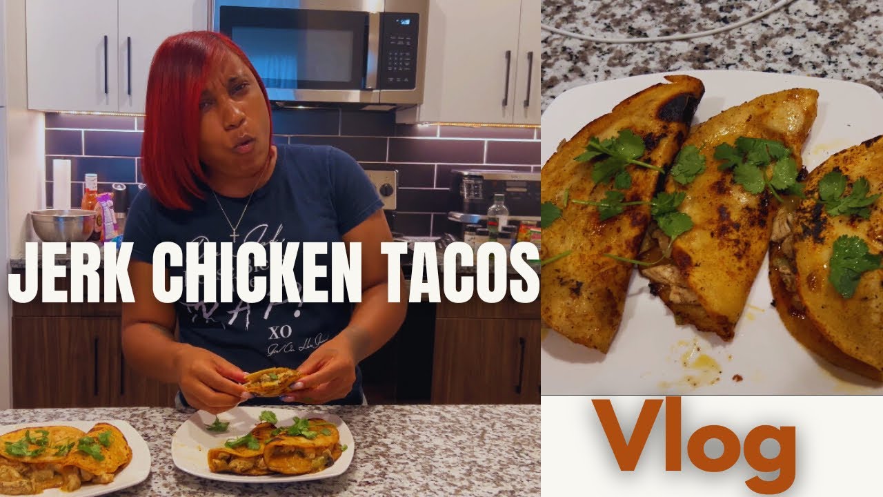 Made Jerk Chicken Tacos For The First Time….