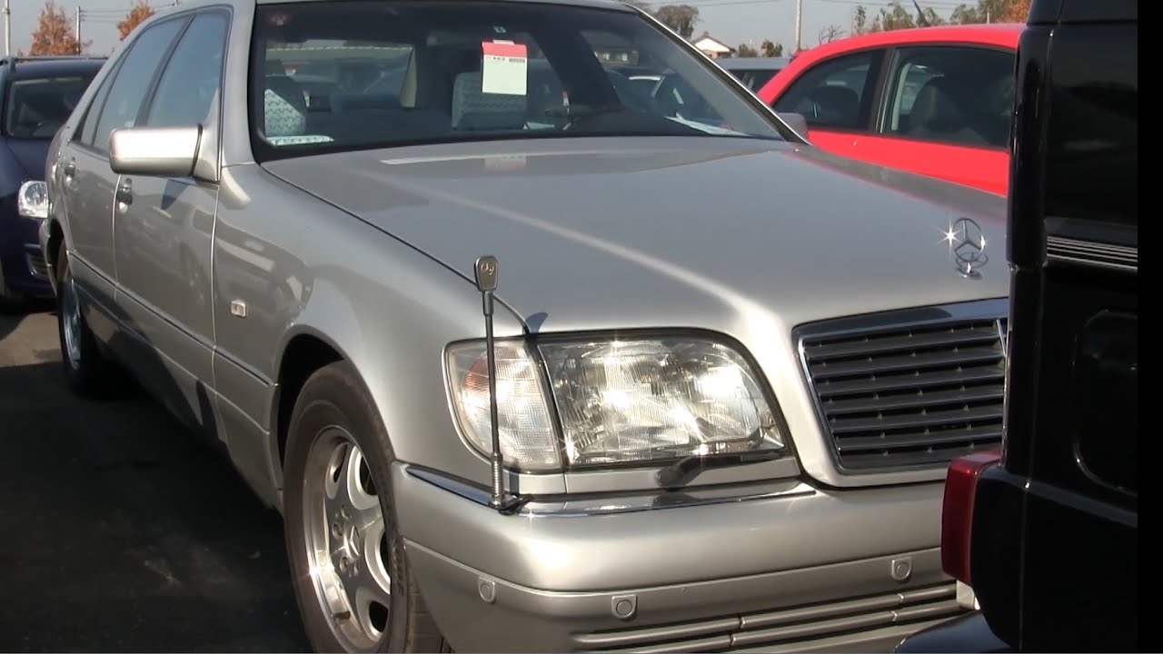 1998 Mercedes Benz S600L V12 36K LHD -  Japanese Auto Auctions - Auto Access Japan