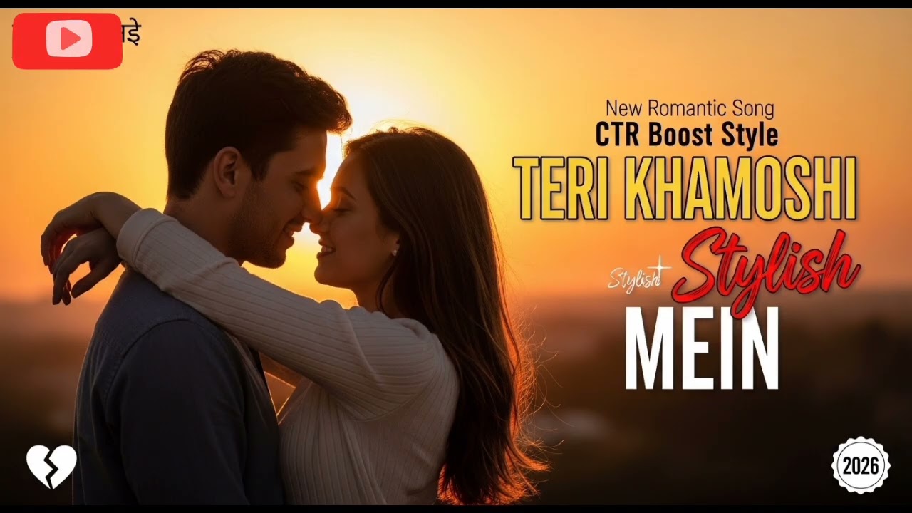 Teri Khamoshi Mein ❤️ | Most Romantic Punjabi Song 2026 | Golden Love Story